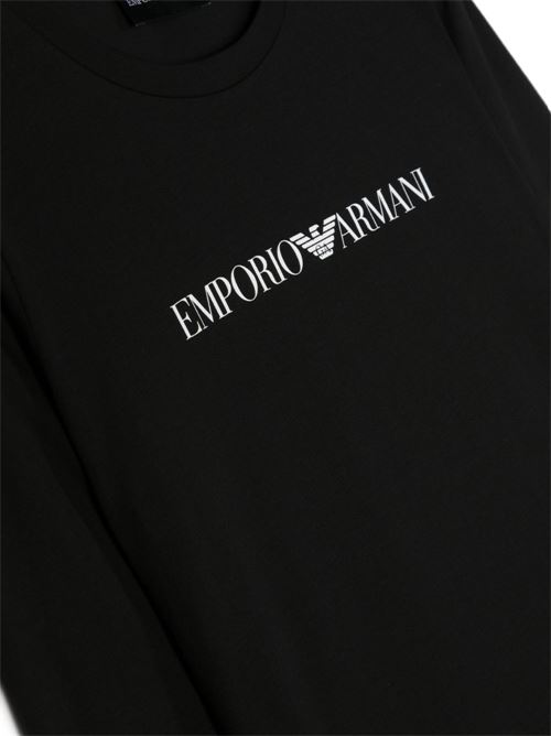 T-shirt bambino maniche lunghe EMPORIO ARMANI KIDS | 8N4TN61JPZZ0021